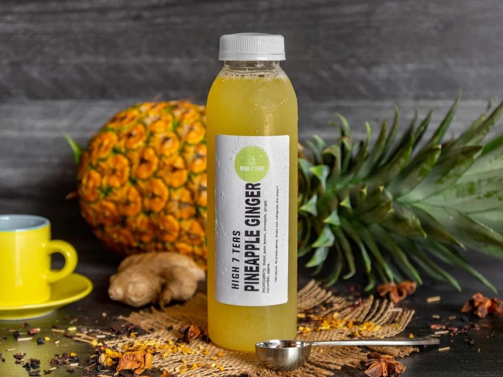 Pineapple Ginger, 12oz Bottle